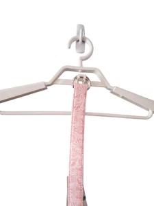 Vineyard Vines nwt belt youth Large patchwork Classic D-ring ribbon pink shells - Picture 1 of 5