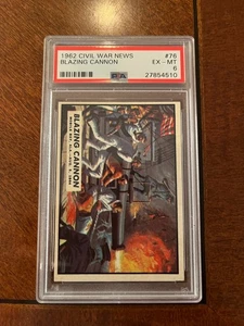1962 Civil War News #76 Blazing Cannon EX- MT PSA 6 - Bild 1 von 3