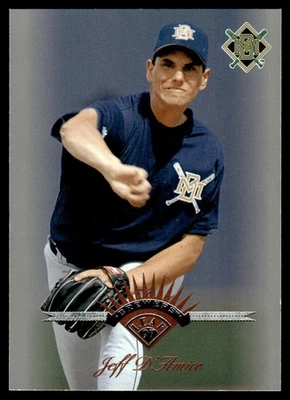 1997 Leaf Jeff D'Amico Milwaukee Brewers #3 - Image 1 of 2