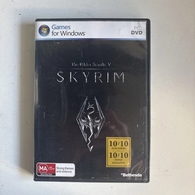 The Elder Scrolls V: Skyrim PC Windows Dvd Action Adventure Video Game Computer - Image 1 of 3