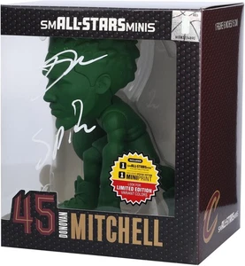 Donovan Mitchell Cavaliers Signed smALL-STARS Minis 6" Vinyl Figurine w/Ins - Picture 1 of 2