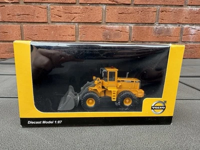 Cargadora de ruedas Cararama Volvo L150C - sin usar, en caja 1:87 Foto 1 de 4