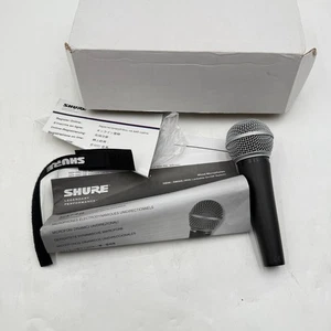 Shure #SM48S-LC Cardioid Dynamic Vocal kabelgebundenes Handmikrofon schwarz - Bild 1 von 17