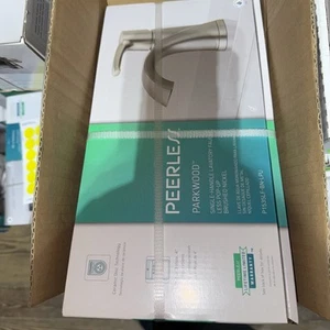 Peerless 1Hole Bathroom Faucet Parkwood P1535 -BN -Lpu Brushed Nickel M12 - Picture 1 of 5
