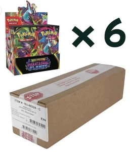 Pokemon TCG ME02 Mega Evolution PHANTASMAL FLAMES 6 BOX BOOSTER CASE Sealed - Bild 1 von 4