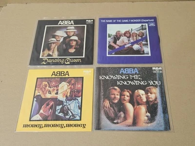 ABBA VINYL RECORDS, 7 INCH VINYL SINGLES LOT, ABBA 7 INCH X 5 - Image 1 of 4