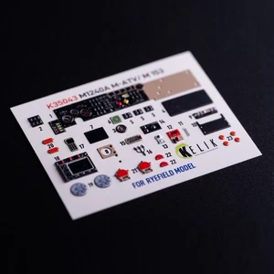 KeliK 3D Decals Recommended for RFM 1/35 Oshkosh M1240A M-ATV | K35043 - Picture 1 of 13