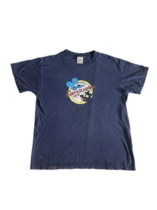 Vintage The Simpsons Itchy And Scratchy Show T-Shirt Size Medium 2000 Navy Blue - Bild 1 von 8