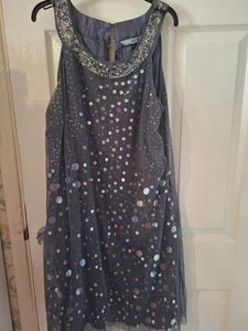 Sequin Dress,stunning,UK 18.multi Layered. Party Dress. - Picture 1 of 7