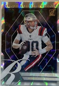 2021 Mac Jones Refractor Panini Donruss Elite Rookies Card # ESR-MJO - Picture 1 of 2
