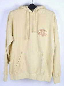 Neu mit Etikett Roark Provisions Hoodie für Herren $ 85 M sonnenstrahlgelb schweres Fleece Baumwolle - Bild 1 von 5