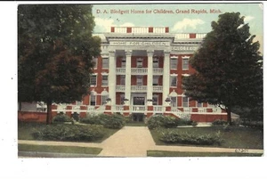 POSTAL D. A. BLODGETT HOGAR PARA NIÑOS GRAND RAPIDS MICHIGAN - Imagen 1 de 2