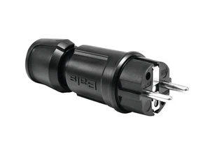 5 x Bals 7372 Conector de contacto protector negro Schukosalternativo a 7306 - Imagen 1 de 5