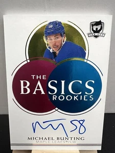 2021-22 UD The Cup Michael Bunting The Basics Rookies Autograph TB-BU Toronto - Picture 1 of 2