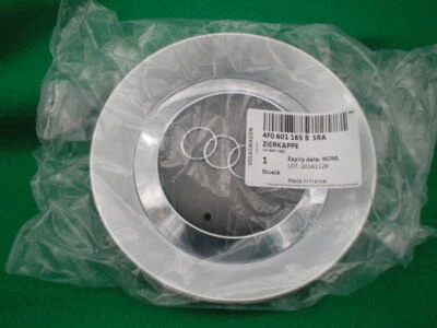 NEW 2002 - 2005 OEM Audi A4 S4 Center Cap P/N 4F0 601 165 B SRA - Image 1 of 4