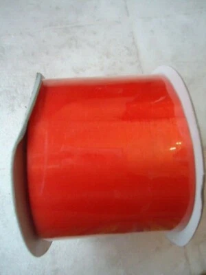 Berwick 编织透明橙色迷雾透明丝带 2 1⁄2 英寸 X 25 码。 — 第 1/4 张图片