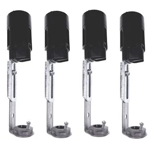 ✅E14 Fassung 4 Stück für Kronenleuchter✅ einstellbar 90 - 120mm Lampenfassung - Bild 1 von 2