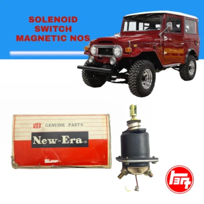 Interruptor solenoide magnético New Era Toyota Land Cruiser FJ40 1965-1973 NUEVO DE STOCK Foto 1 de 4
