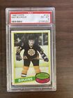 1980 RAY BOURQUE RC RC #140 PSA 6 Bruins HOF Avalanche Topps Rookie Legend