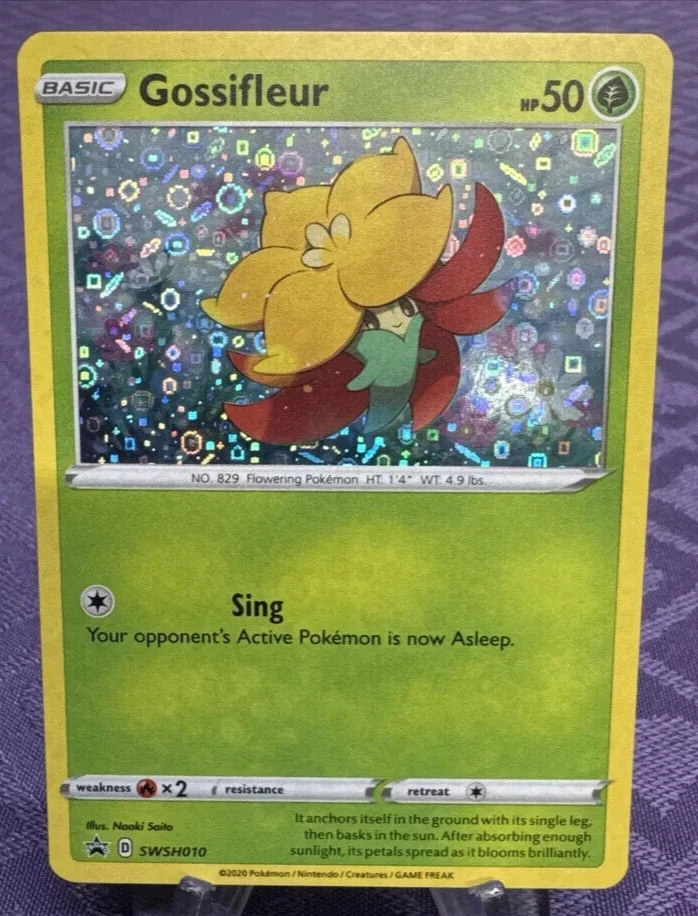 Gossifleur SWSH010 SWSH: Sword & Shield Promo Cards Holo - Image 1 of 1