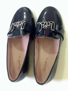 ZARA Girls Blue LOAFTER EU28 ***FAST FREE SHIPPING - Picture 1 of 5