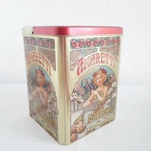Blechdose Aufbewahrung Übertopf Verstauen Sammlerdose AMARETTI TRADITIONALE - Bild 1 von 4