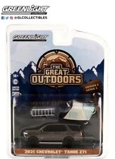 Greenlight The Great Outdoors 2021 Chevrolet Tahoe Z71 w/Rooftop Tent 38010-E