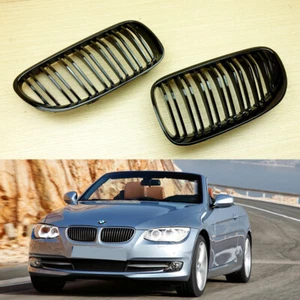 Parrilla delantera para BMW E92 LCI Coupe/E93 convertible tipo M4 negro brillante - Imagen 1 de 5