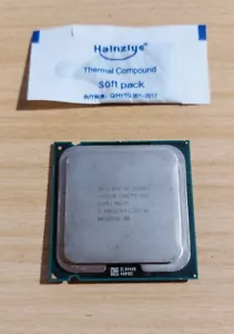 CPU 775 CORE DUO E8400 3.0 GHZ SLB9J 1333 SOCKET LGA T PROCESSORE PROZESSOR PC - Imagen 1 de 1