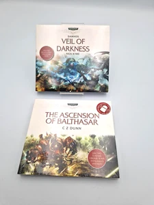 Warhammer Veil of Darkness & The Ascension of Balthasar - 2 Sealed Audio Books - Picture 1 of 2