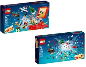 Lego 40222 y 40253 Creador Temporada Navidad Construcción Paquete de 2 - Nuevo Sellado - Imagen 1 de 7