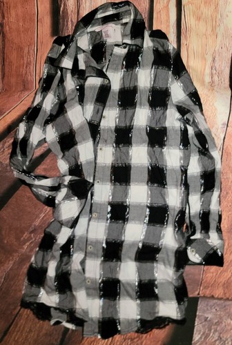 UNDERCOVER Abito da notte da donna Victoria's Secret abbottonato taglia small nero bianco