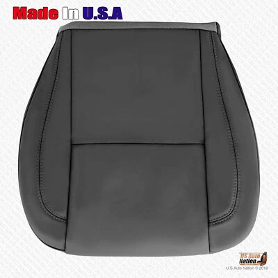 Cubierta de asiento de cuero negra para parte inferior del conductor negra para Lexus GS300 GS400 GS430 1998-2005 Foto 1 de 4