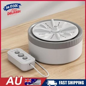 New Automatic Mini Turbo Washer Compact Clothes Washer Lightweight for Home Bath - Picture 1 of 24