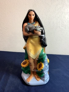 Neu mit Etikett Vintage Disney Pocahontas Seifenflasche komplett 1990er Jahre Sammlerstück - Bild 1 von 3