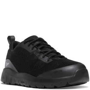 Zapato de trabajo atlético Danner para mujer Run Time 12382 negro ESD compuesto puntera de seguridad - Imagen 1 de 5