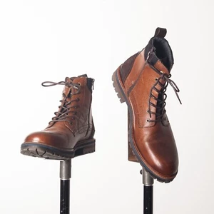 PANTAFOLA D’ORO Hiking Boots Brown Leather EU45 US12 NWOB - Picture 1 of 6