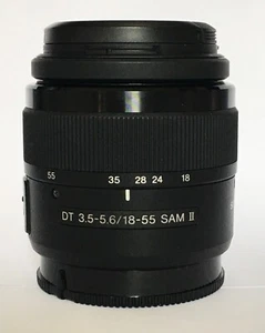 Sony DT 18-55mm f/3.5-5.6 SAM II Lens - Picture 1 of 7