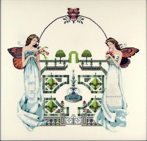 Cross Stitch Chart / Pattern ~ Mirabilia Spring Topiary Garden #MD110 - Picture 1 of 4
