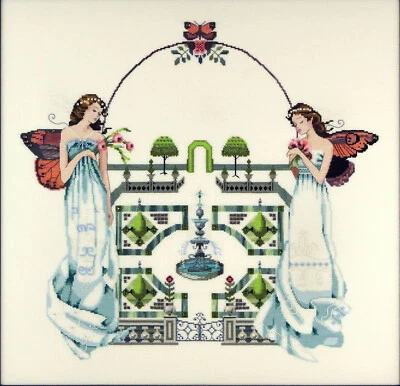 Cross Stitch Chart / Pattern ~ Mirabilia Spring Topiary Garden #MD110 - Image 1 of 4
