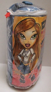 "NUEVO Bolso de Dormir Deportivo Dazzlin para Niños Lil Bratz con Flecos de Nim Real Talla 54" - Imagen 1 de 11
