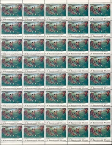 SCOTT 1563 BATTLE OF LEXINGTON AND CONCORD 10 CENT M NH SHEET OF 40 - Picture 1 of 1