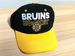 Adidas Authentic Headwear Boston Bruins NHL Black Fitted Flex Cap Size L/XL - Picture 1 of 5