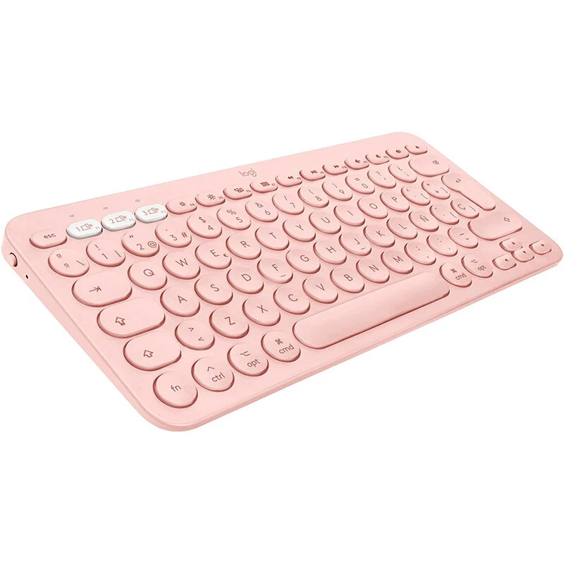 Teclado Bluetooth Logitech K380 para Mac Rosa en español (ñ) - Imagen 1 de 4