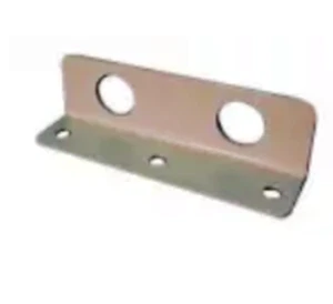 Valve 2 toggle  Mounting Bracket Double 1/2" I.D. mounting holes White  finish - Foto 1 di 2