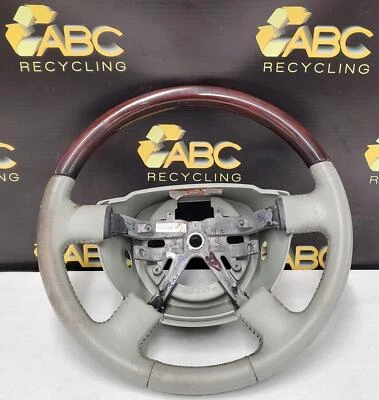 2003 2004 Lincoln Aviator Steering Wheel w/ Leather - Image 1 of 4