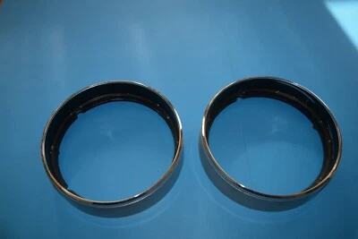 1970 OEM MERCURY METEOR MONTEREY GRILLE GRILL HEADLIGHT DOOR TRIM BEZELS  - Image 1 of 4