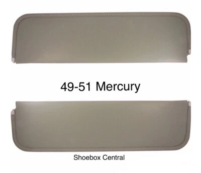 1949 1950 1951 Mercury Sunvisors Pair - Image 1 of 4
