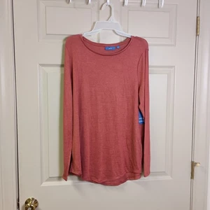 Apt. Seriously Soft Damen-T-Shirt Größe Large orange neu mit Etikett seidig weich Freizeit - Bild 1 von 5