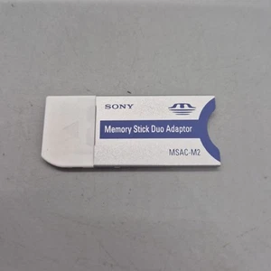 Sony Memory Stick To Sony Memory Stick Pro Duo Card Adapter MSAC-M2 - Picture 1 of 2